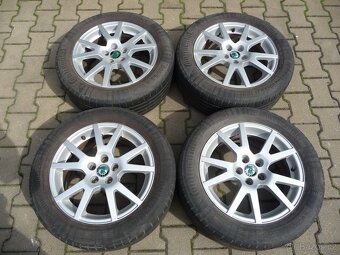 SADA ALU 16 ŠKODA SPIDER OCTÁVIA I RS 5x100 ET42 - 205/55R16 - 2