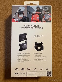 SP Connect držák na zrcátko – Moto Scooter Bundle (jen část) - 2