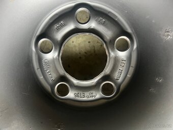 Plechové disky ŠKODA, VW, 6Jx15 H2 E38 4ks, cena za vše 1300 - 2