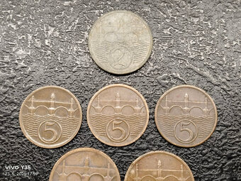 12ks Mince 1.republika Československo 1923-1938 - 2