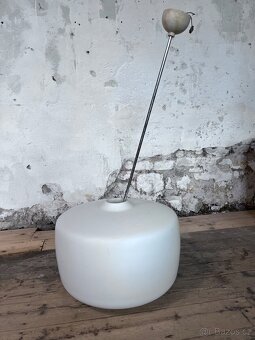 velká lampa - sklo 60-70 léta CS - 2