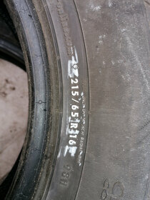 215/65/16 celoroční pneu - 2