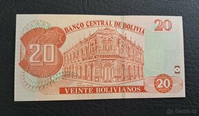 20 Bolivianos, Bolívie, UNC - 2
