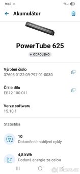 Akumulátor Bosch PowerTube 625 - 2