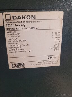 Automatický Kotel na Uhlí/Pelety Dakon - 2