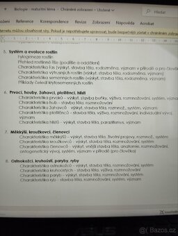 Maturitní otázky BIOLOGIE - 2