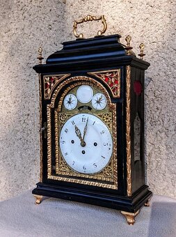 Krásné barokní hodiny - "ALTDEUTCH" šnek se retězem - 2