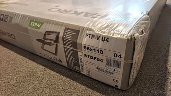 Střešní okna Fakro FTP-V U4 66x118 + lemování EZV-P 66x118 - 2