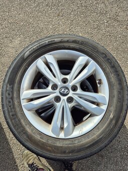 Alu kola Hyundai ix 35, R17 + pneu Hankook, odpočet DPH - 2