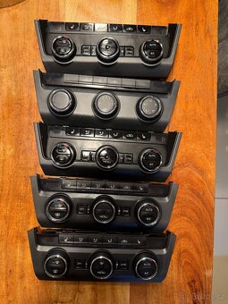 Ovládání topení a klimatizace Octavia 3 - 2