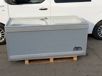 Prosklený pultový mrazák 175x85x85cm - 2