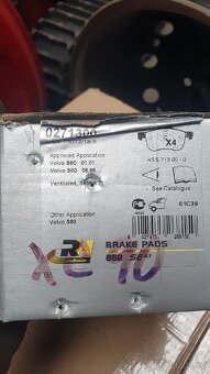 Brzdové destičky Volvo S60, S80 - 2