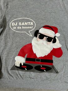 Šedá vánoční mikina vel.146 - 2