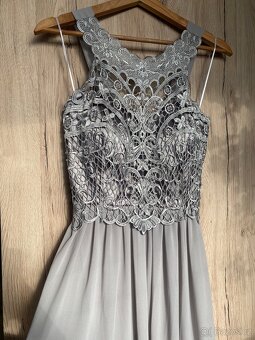 Plesové večerní šaty Vel. S-M - 2