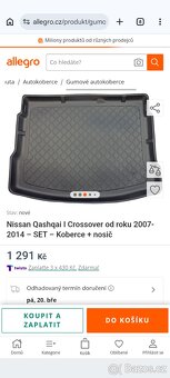 Nissan Qashqai koberce - 2