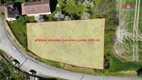 Prodej pozemku k bydlení ve Vysočanech u Nového Bydžova - 2