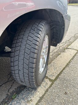 Sada kol Toyota r18 5x150 zimní BRIDGESTONE jako NOVÝ - 2