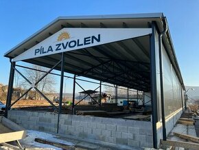OCELOVÁ KONSTRUKCE HALY - MONTOVANÁ HALA 10x36x6m - 2