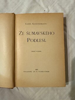 Ze šumavského podlesí, Klostermann, 1927 - 2
