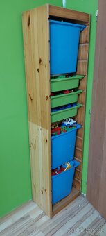 Regál trofast+boxy - 2