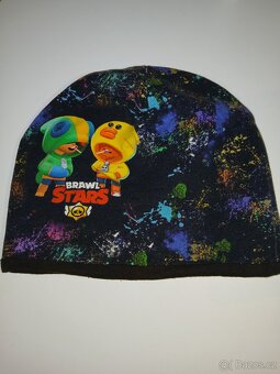 KOmplet čepice nákrčník Brawl stars 10let - 2