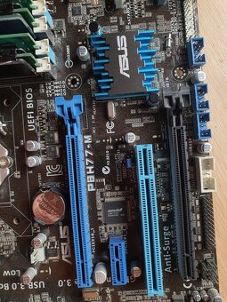 Set základní desky ASUS P8H77-M, i5-3470, 12GB - 2