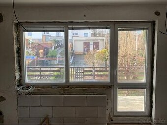 Balkónové plastové dveře pravé - 2