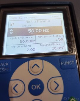 Frekvenční měnič 7.5KW - VACON0100-3L- 0016-5-FLOW - 2