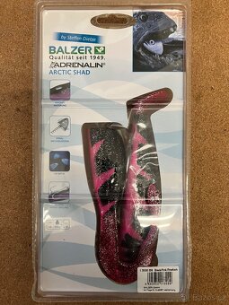 Balzer Adrenalin Arctic Shad 200 g Black/pink fireshark - 2