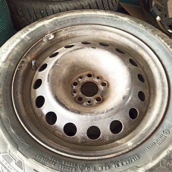 Kola 16" 5x98 se zimním pneu Barum polaris - 2
