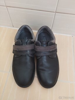Pánské kožené mokasíny vel .41 - 2