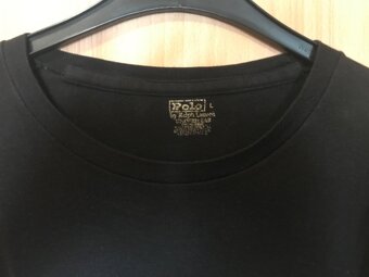 černé tričko polo ralph lauren - 2