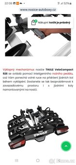 Prodám nosič jízdních kol Trule VeloCompact 926 - 2