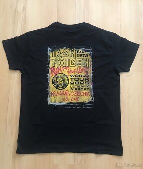 IRON MAIDEN Prague Tour 2025 - Tričko XL - 2