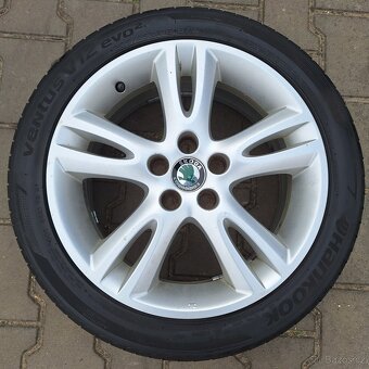 Disky originální Škoda Fabia II, Roomster 5x100 R16 Atria - 2