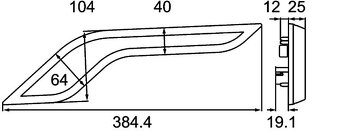Světlo - pravý zadní blikač - 2