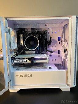 Herní PC White: Ryzen 5 5500 / RTX 3060TI/ 16gb RAM/ Záruka - 2