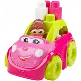 Vozík na stavebnici s autem Mega Bloks - 2