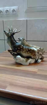 Porcelánový jelen - 2