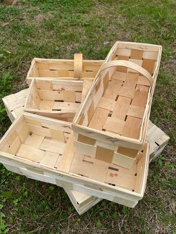 Dřevěný koš na ovoce,zeleninu - 2