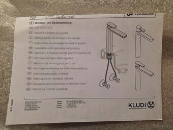 Umyvadlová baterie KLUDI - 2