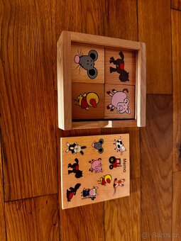 Drevene skladacky - 2