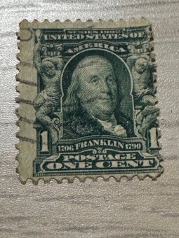 Starožitná postovni znamka - 2