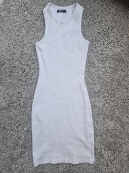 Bílé dívčí šaty vel.M - 2