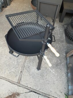 Přenosné ohniště - gril - 2