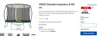 Trampolina 3,05m - 2