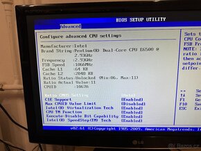Otestovaná ASUS P5P41T LE + Intel E6500 (2x 2.93 GHz) - 2