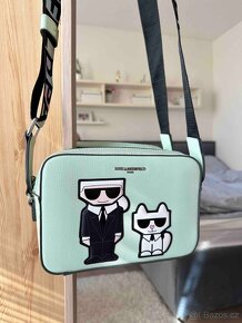 MINTOVÁ CROSSBODY KABELKA KARL LAGERFELD - 2