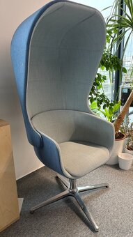 Odhlučněné konferenční čalouněné křeslo NU 11F - 2