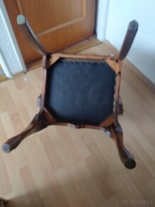 2 stará křesla, anglicky styl, po renovaci - 2